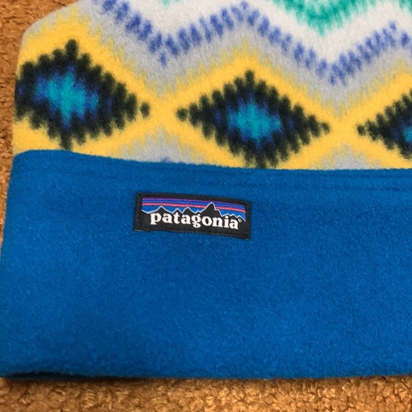 Patagonia HAT Vintage Synchilla Fleece Ski Snowboard Timber Twist LARGE LIKE NEW - Picture 3 of 12